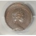 AUSTRALIA 1968 . TWO 2 CENTS COIN . HUGE ERROR . OFF CENTRE MIS-STRIKE